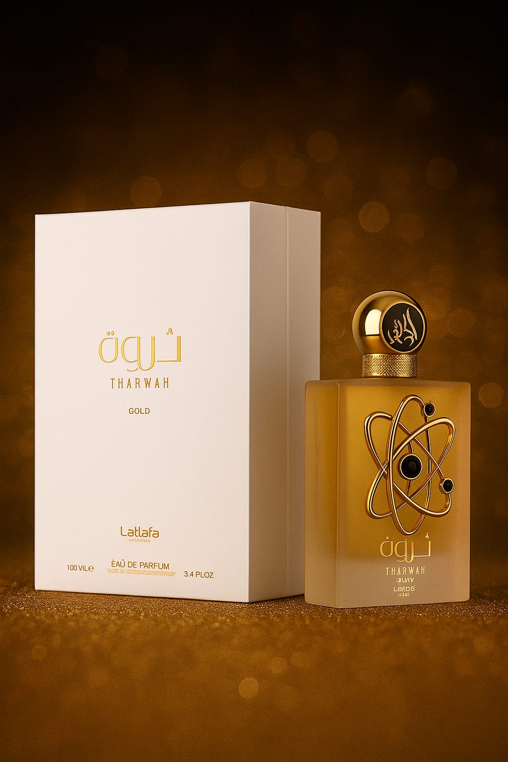 THARWAH GOLD Women EDP - 100MI (3.40z) By Lattafa Pride