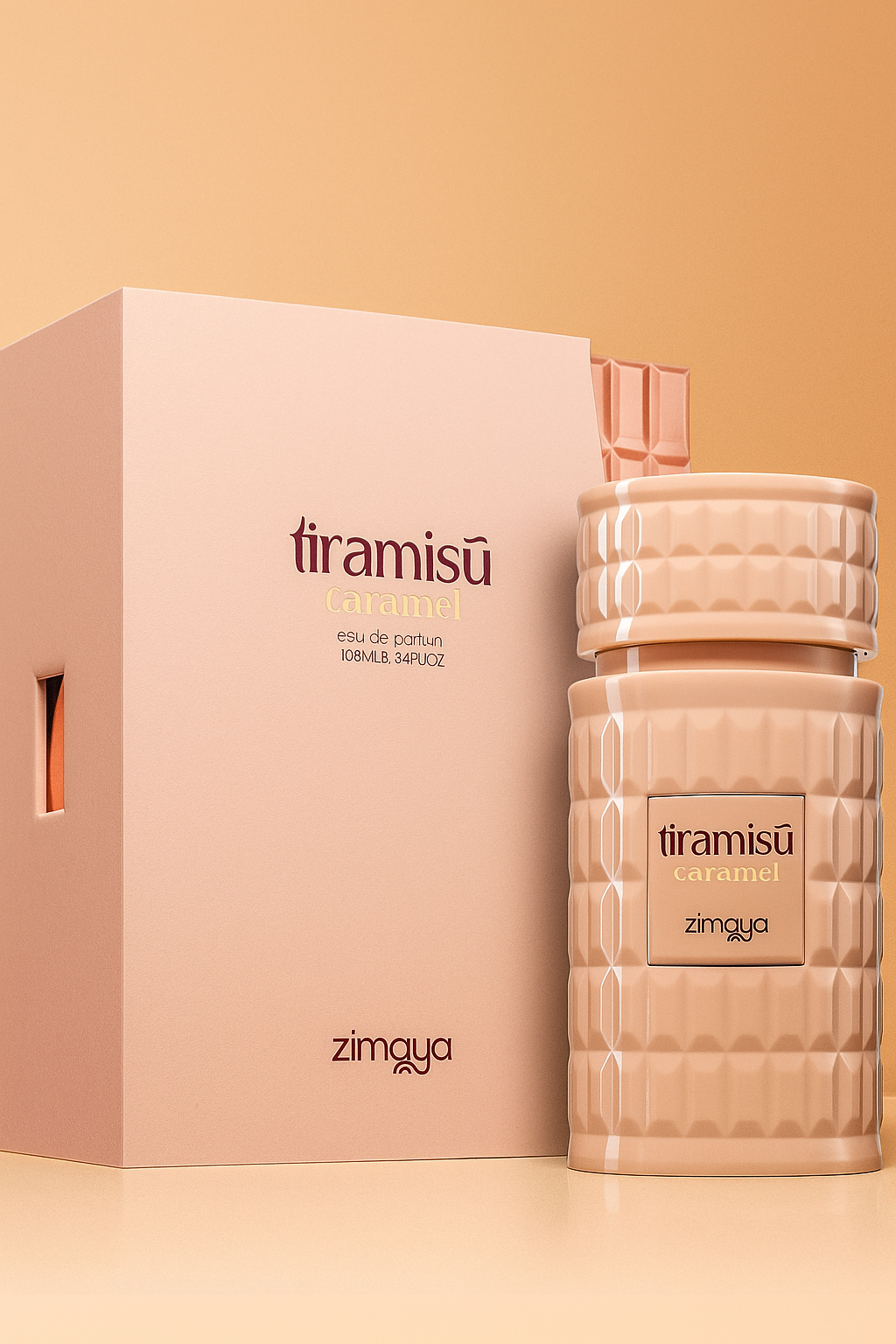 TIRAMISU CARAMEL WOMEN EDP - 100ML(3.4oz) BY ZIMAYA