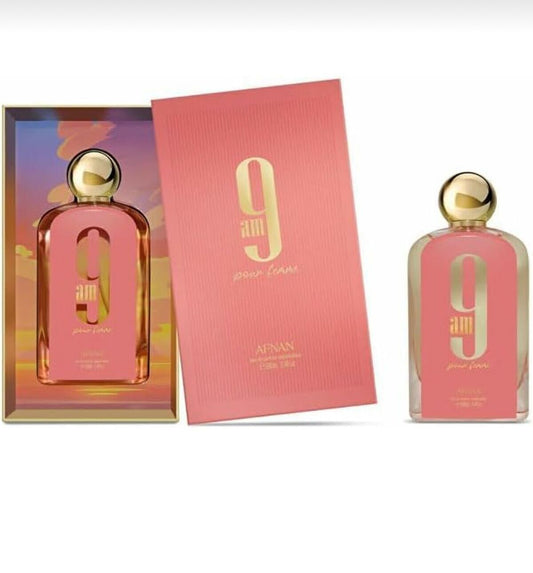 9AM Women EDP Pink - 100Ml (3.40z) By Afnan