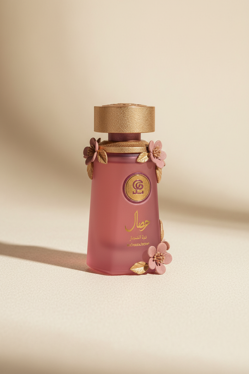 Perfume Rosa - Fondo Minimalista
